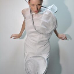 Spray on dress 2010 © photo by Ian Cole